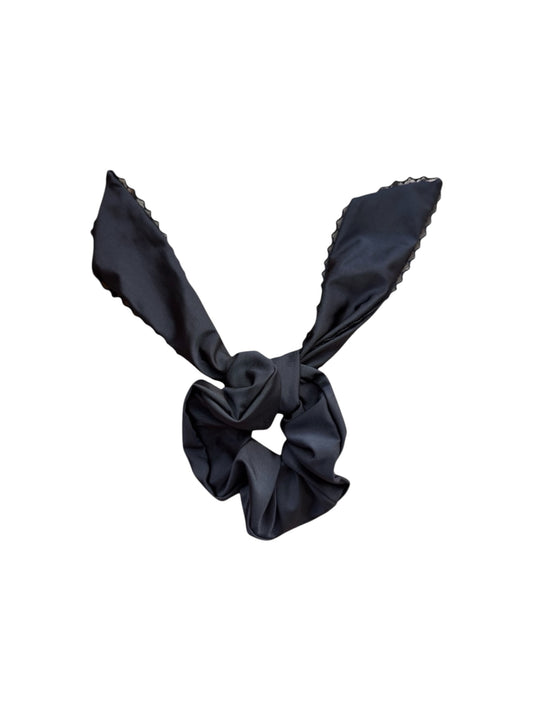 Velvet Noir Scrunchie